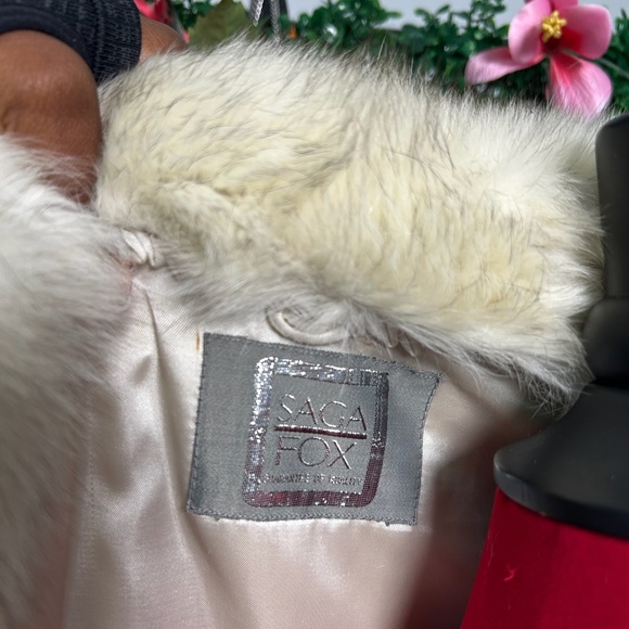 Blue Fox Mink Coat - Picture 4 of 5